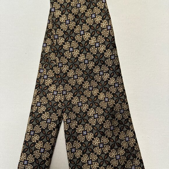 Men's Robert Talbott "Best Of The Class" Nordstrom Woven 100% Silk Tie - Picture 4 of 10